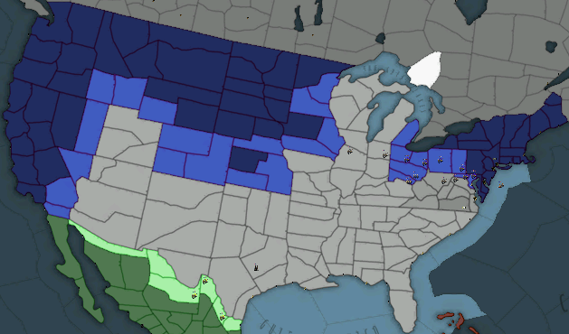 Final Confederate frontiers