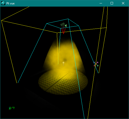 Projector sur particules de xEmitter