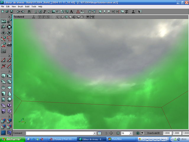 Effet actuel de la skybox