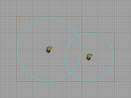 FlyingPathNodes reliés par leur collision