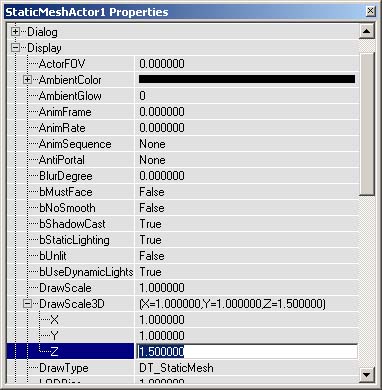 Scaling field